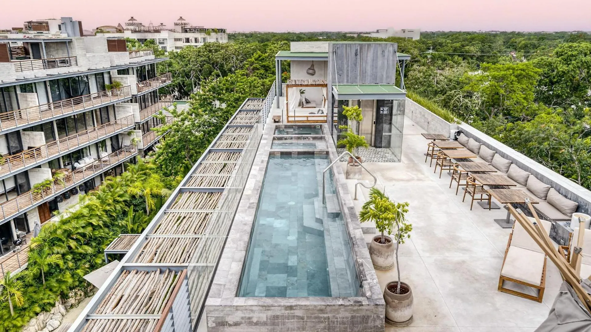 Divine 1Br Swim Up With Cenote And Gym Apartment Tulum