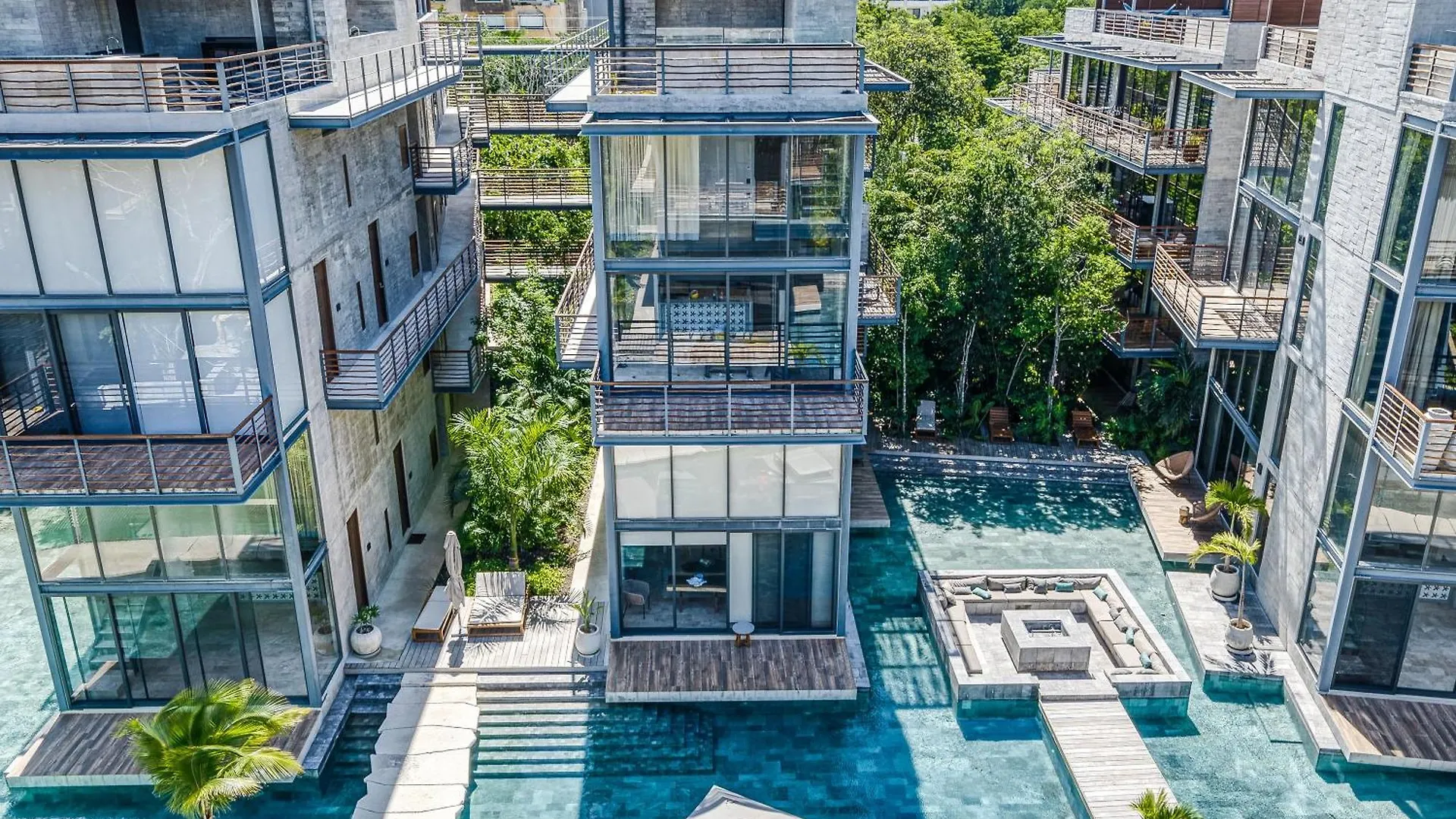 Divine 1Br Swim Up With Cenote And Gym Apartment Tulum