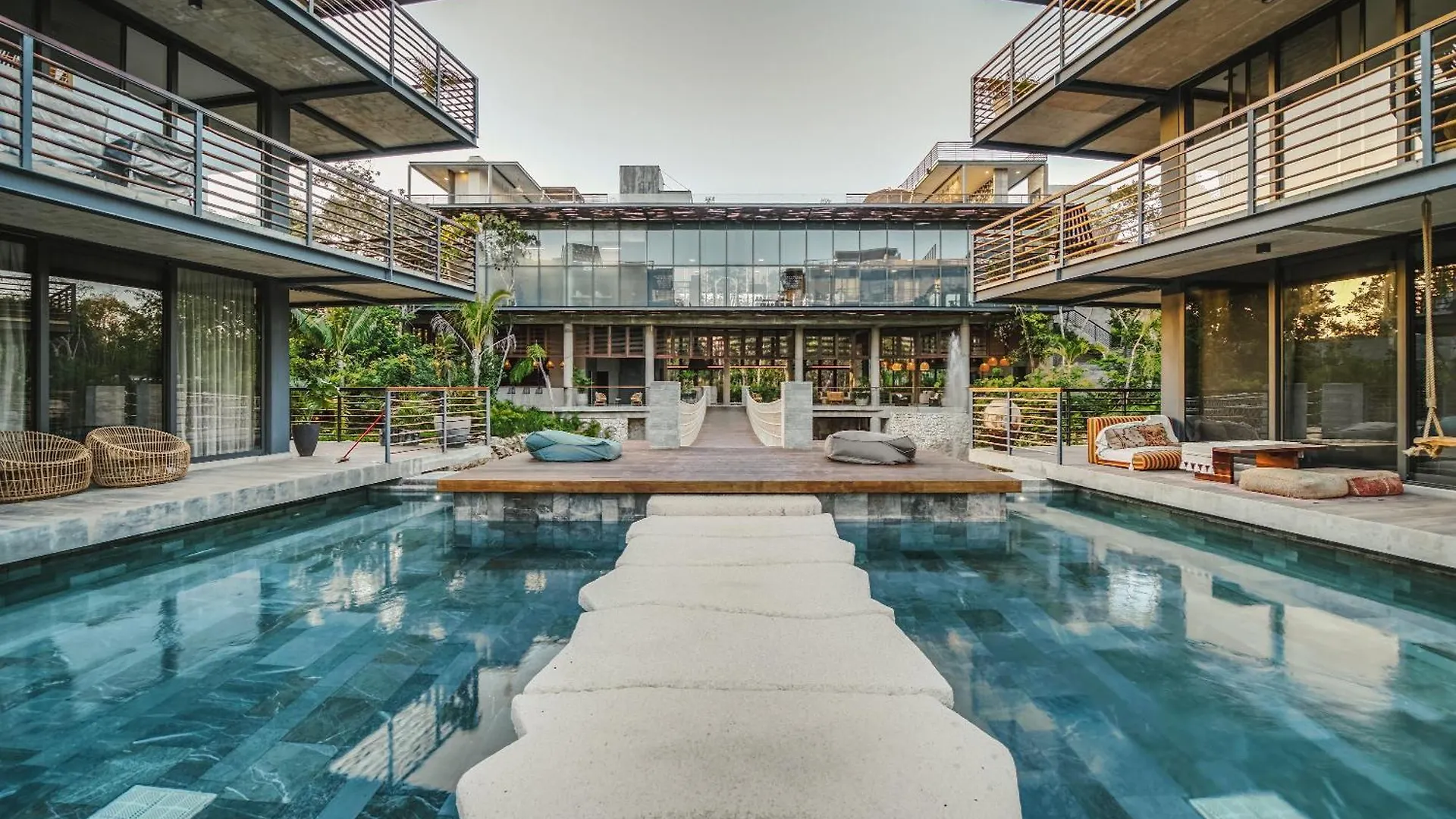 Divine 1Br Swim Up With Cenote And Gym Apartment Tulum